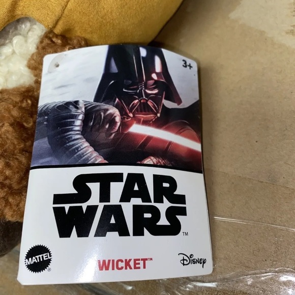 Star Wars Plush 8-in WICKET Stuffed Animal - Disney Ages 3+ Brand New - Picture 10 of 12